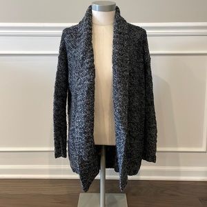 🎉 LOFT Grey Chunky Open Cardigan - Size XS